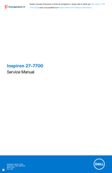 Dell Inspiron 27-7700 Service Manual