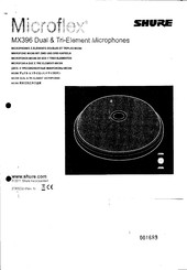 Shure Microflex MX396 Manual
