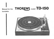 THORENS TD-150 Manual