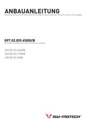 SW-Motech GPT.02.059.65000/B Mounting Instructions