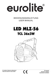 EuroLite LED MLZ-56 User Manual