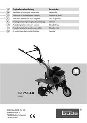 GÜDE GF 750-4.8 Original Instructions Manual
