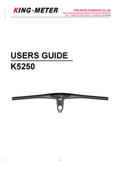 King-Meter K5250 User Manual