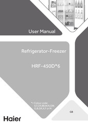 Haier HRF-450DG6 User Manual