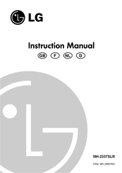 LG MH-2337SLR Instruction Manual