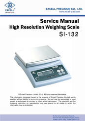 Excell SI-132 Service Manual