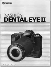 Kyocera YASHICA DENTAL-EYE II Instruction Manual