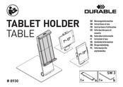 DURABLE 8930 Intructions Of Use