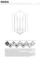 Duschbär MARIA DK851 Installation Manual