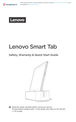Lenovo ZA4H0021SE Safety, Warranty & Quick Start Manual
