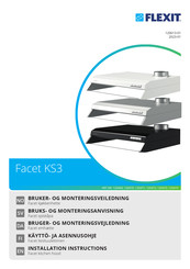 Flexit Facet KS3 Installation Instructions Manual