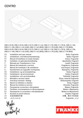 Franke CNG 611-78 XL Installation And User Manual