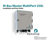 Kamstrup M-Bus Master MultiPort 250L Installation And User Manual