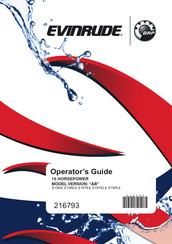 BRP EVINRUDE E15PL4 Operator's Manual