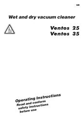 Kränzle Ventos 35 Operating Instructions Manual