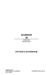 Hayter 481S Owner's Handbook Manual