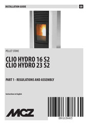 MCZ CLIO HYDRO 16 S2 Installation Manual