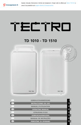Tectro TD 1010 Operating Manual