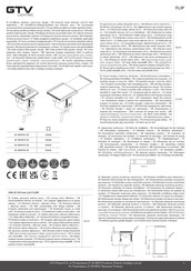 GTV FLIP AE-GM1SFLI-20 Instructions Manual