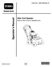 Toro 23512 Operator's Manual