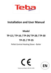 Teba therm TP-28 Installation And User Manual