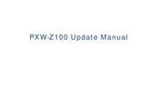 Sony PXWZ100 Update Manual