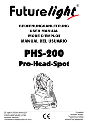 Future light PHS-200 User Manual