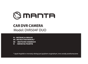Manta DVR504F DUO Instruction Manual