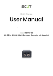 SC&T SDI01E-12G User Manual