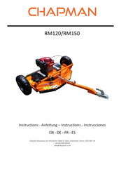 Chapman RM120 Instructions Manual