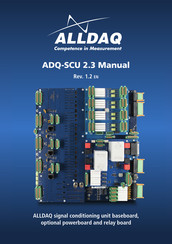 Alldaq ADQ-SCU Manual