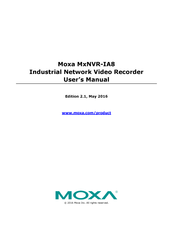 Moxa Technologies MxNVR-IA8 User Manual