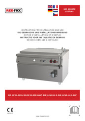 Redfox 00019666 Instructions For Installation And Use Manual