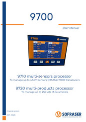 Sofraser 9720 User Manual
