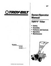Troy-Bilt TUFFY 12155 Owner's/Operator's Manual