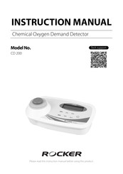 Rocker CD 200 Instruction Manual