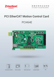 Zmotion PCI464E Instruction Manual