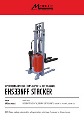 Mobile EHS33N-98 Operating Instructions/Spare Parts List