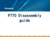 Lenovo IDEAPHONE P770 Disassembly Manual