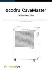 ecofort ecodry CaveMaster Instruction Manual