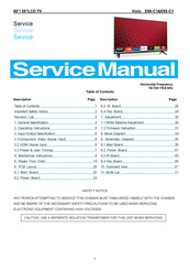 Vizio E50-C1 Service Manual