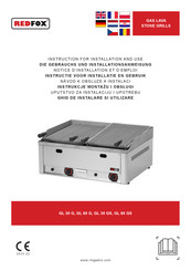 Redfox GL 30 G Instructions For Installation And Use Manual