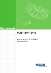 Advantech PCIE-1245 User Manual