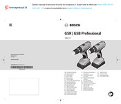 Bosch Professional GSR 18V-21 Instructions Manual