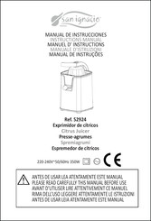 san ignacio 52924 Instruction Manual
