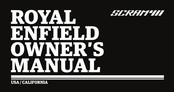Royal Enfield SCRAM 411 Owner's Manual