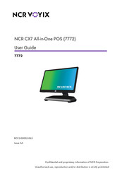 NCR 7772 Series User Manual