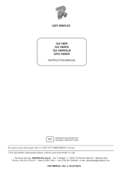 rav G4.140R Instruction Manual