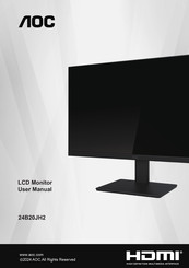 AOC 24B20JH2 User Manual