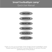 GINGKO Smart FootballSpin Lamp Quick User Manual